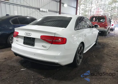 2014 Audi A4 2.0T Premium from USA, damaged, VIN WAUFFAFL4EN004821